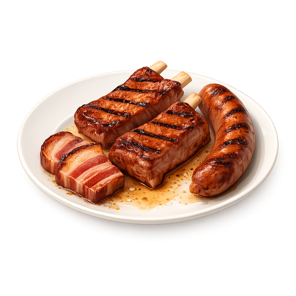Costicine, salsiccia, panc Logo
